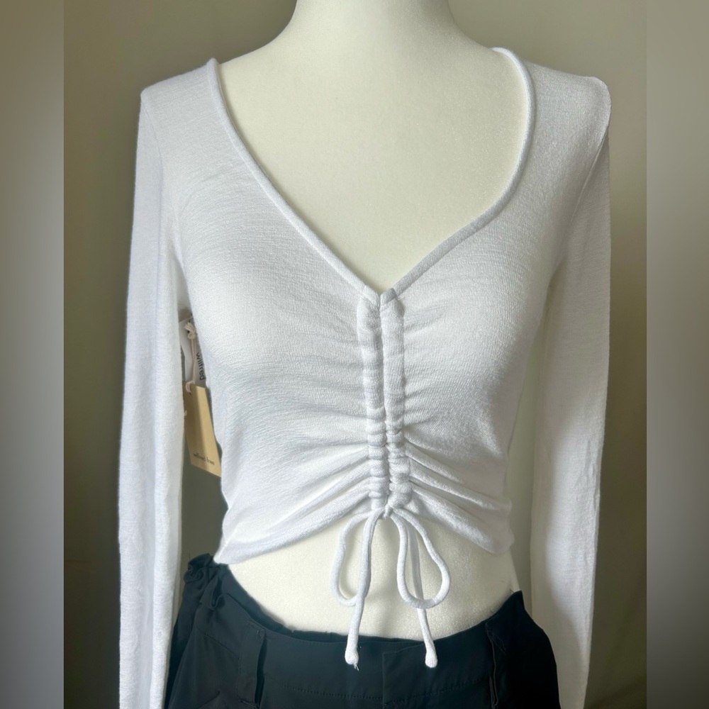 Wilfred Free Ruched Long sleeve Top